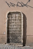 Regensburg - Jewish tombstone